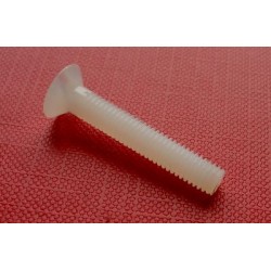 PLASTOVÝ ŠROUB M5 * 30 mm. 1 KS (KONICKÉ)