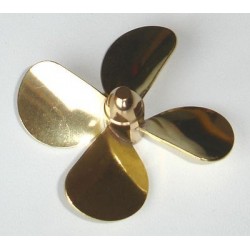 ŠROUB MOTORU AERO MOSAZ 40L (7167/05) 4-BLADE