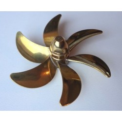 ŠROUB AERO DRIVE MOSAZ 60L (7172/13) 6-BLADE