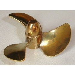 ŠROUB AERO DRIVE MOSAZ 40R (7160/06) 3-BLADE