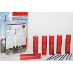 KL. RAKETOVÝ MOTOR C6-3 BALENÍ 6 (0363) NĚMECKO