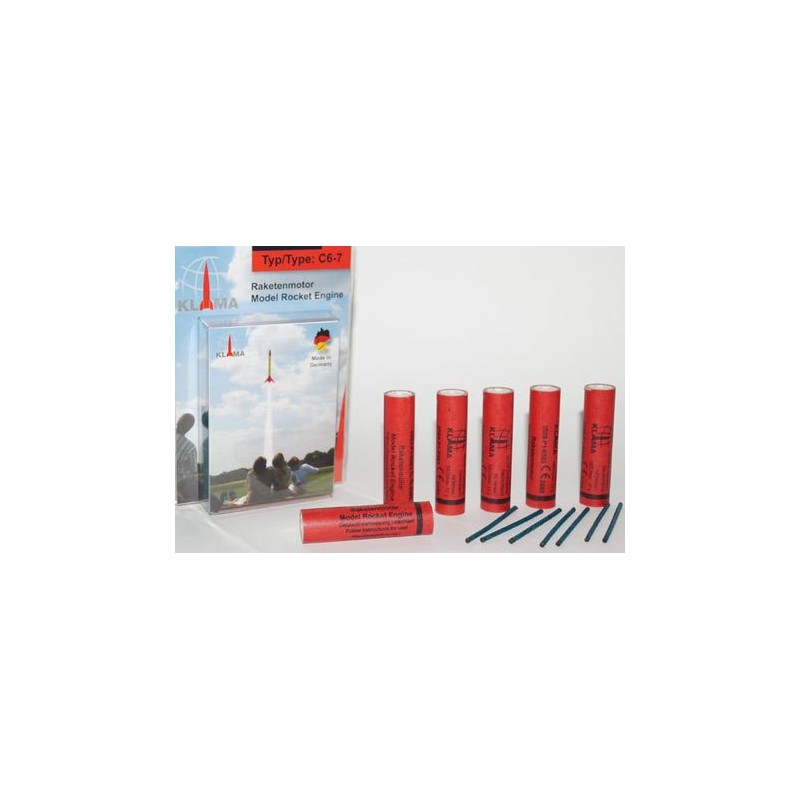 KL.SILNIK RAKIETOWY C6-7 OPAKOWANIE 6 sztuk (0367) GERMANY
