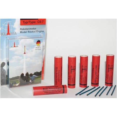KL.SILNIK RAKIETOWY C6-7 OPAKOWANIE 6 sztuk (0367) GERMANY