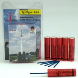 KL.SILNIK RAKIETOWY A6-4 OPAKOWANIE 6sztuk (0164) GERMANY