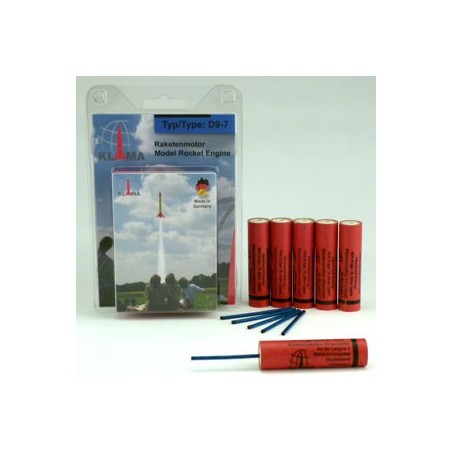 KL.SILNIK RAKIETOWY D9-7 OPAKOWANIE 6 SZT. (0497)