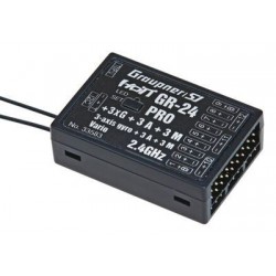 PŘIJÍMAČ GRAUPNER / SJ GR-24 + 3XG + 3A + 3M + VARIO (33583) HORKÝ