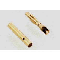 KONEKTOR POZŁACANY 2MM. TYP 2 Z PODCIĘCIEM (KOMPLET)