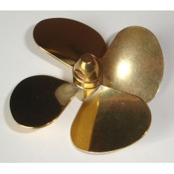 ŠROUB AERO DRIVE MOSAZ 60R (7174/16), 4 ČEPELE