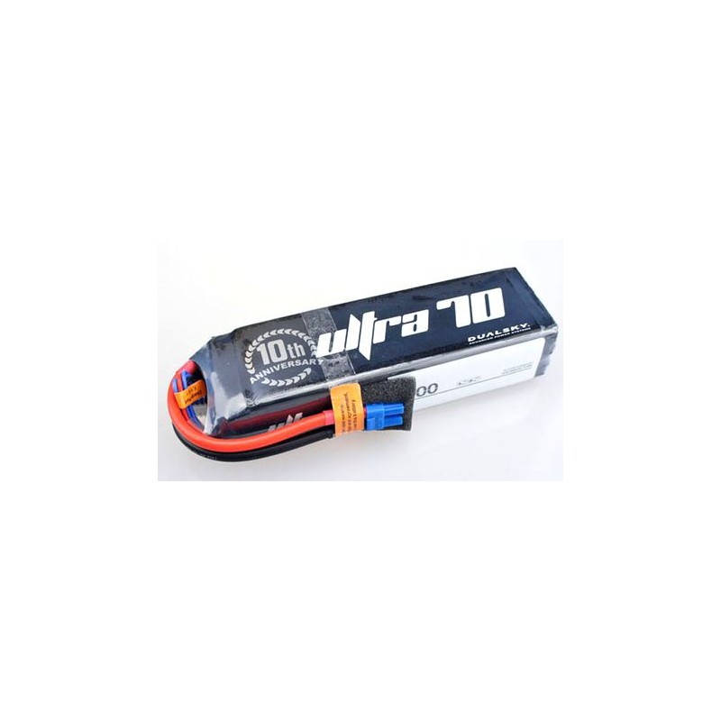 DUALSKY 14.8V/5000MAH 70C/12C ULTRA
