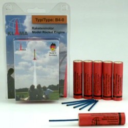 KL.SILNIK RAKIETOWY B4-0 OPAKOWANIE 6 SZT. (0240)