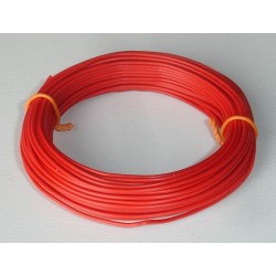 KABEL 1 * 0,14mm2 "LINE" 10mb RED (51410) NĚMECKO