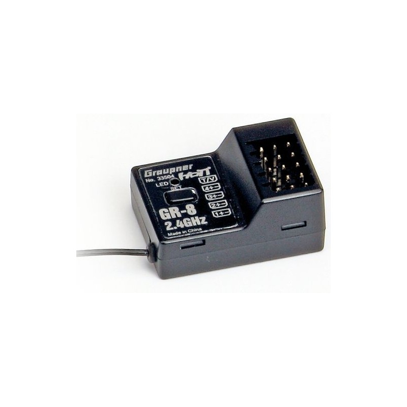 GRAUPNER/SJ HOTT ODBIORNIK GR-8 RACE HOTT (33504)