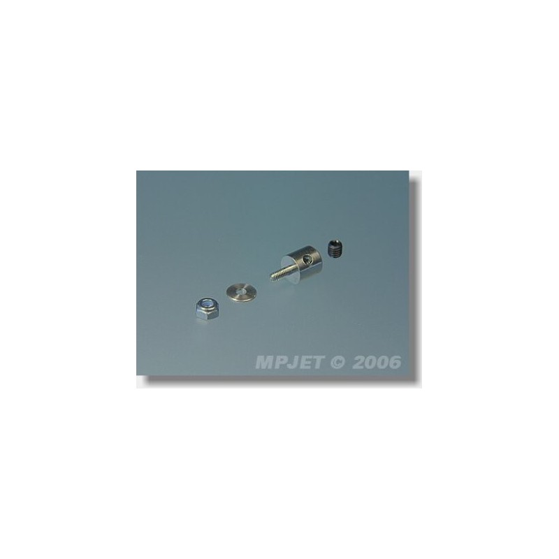 MP2763AL GNIAZDO BOWD.2MM ALUMINIOWE (6sztuk)