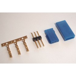 PÁNSKÝ KOŽEŠNÍ KONEKTOR - MODRÁ LINKA (71427) NĚMECKO