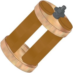 KL.GNIAZDO SILNIKA 50mm / 2*18 mm (8083)GERMANY