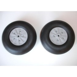 NONA KOŁO 125MM 2SZT. (N3125E) + ŁOŻYSKA