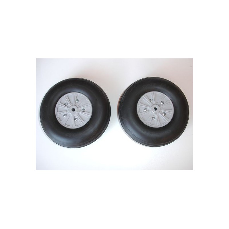 NONA KOŁO 125MM 2SZT. (N3125E) + ŁOŻYSKA