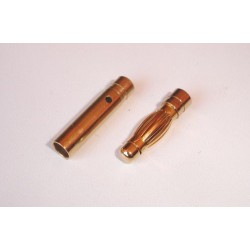 ZLATÝ KONEKTOR 4 mm (83403) 1 sada NĚMECKO