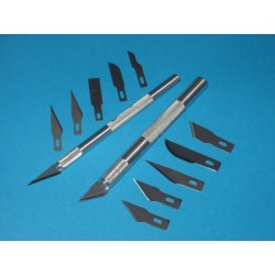 EXCEL NOŻYKI ALUMINIOWE K1+K2 + OSTRZA (EX19062)