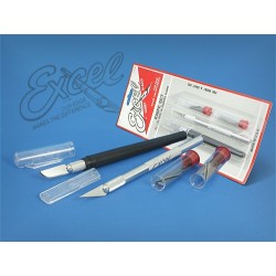 EXCEL NOŻYKI ALUMINIOWE K1+K3 + OSTRZA (EX19063)