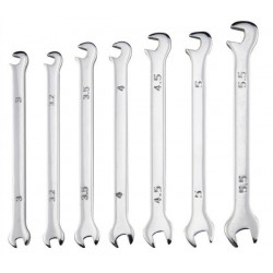 DONAU KLUCZE 3-5,5 MM PŁASKIE 7 SZT. (900)