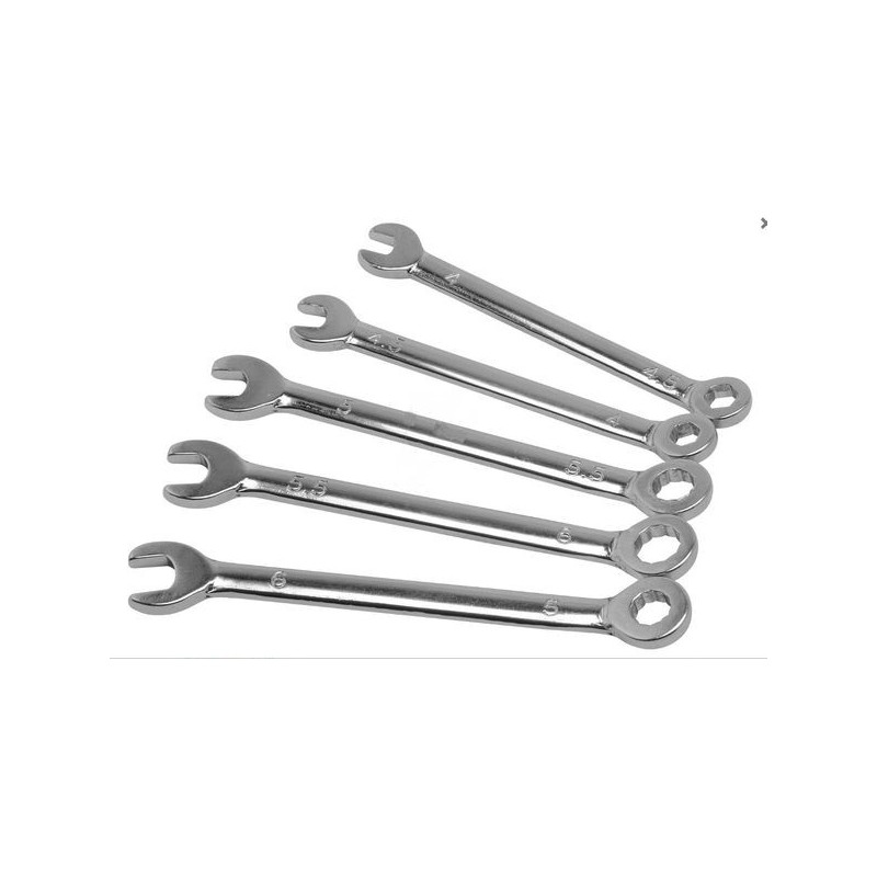 DONAU KLUCZE 4-6 MM PŁASKO- OCZKOWE 5 SZT. (920)