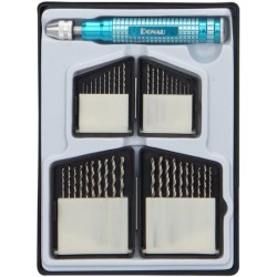 KOVOVÉ VRTACÍ BITKY 0,3-2,5 S DRŽÁKEM (HSS250) NĚMECKO