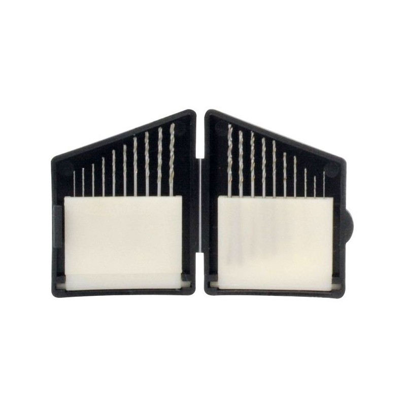 WIERTŁA 0,3-1,2mm - ZESTAW (HSS200) DONAU