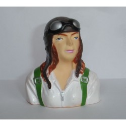 PILOT GIRL 1/6 BÍLÁ (T-MAX 00801)