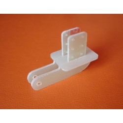 ZAWIAS KLAPOWY K1/ 1 MM BIAŁY (T-MAX)