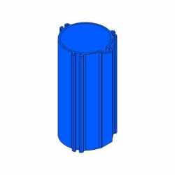 TŘÍDA BALLAST TĚLO 3/26 MM MODRÉ (31026306)