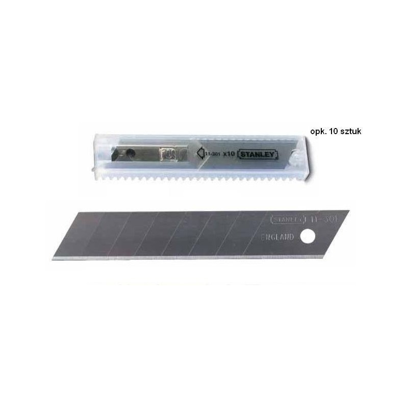 STANLEY OSTRZA 18 MM /10 SZT/ (113011)