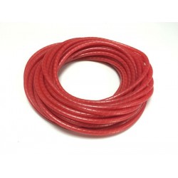 WĄŻ OCHRONNY  6/4/1000MM. CZERWONY (SPIRALA)