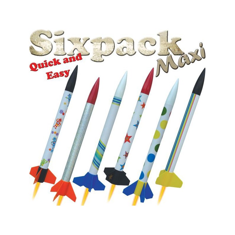 KL.RAKIETY SIXPACK QUICK AND EASY MAXI (2502) ZESTAW 6 S