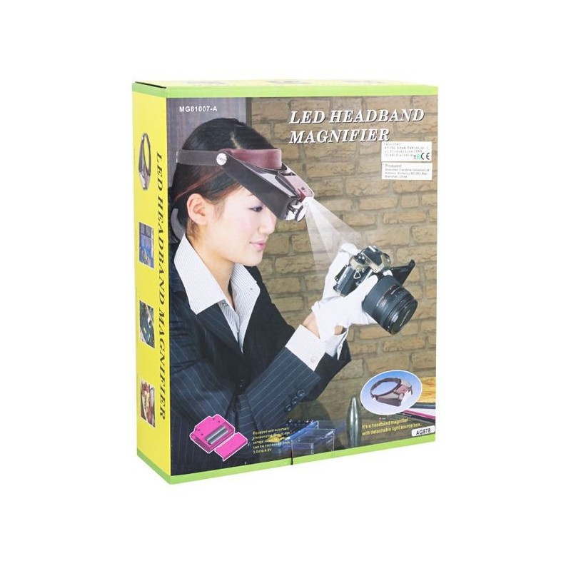 LUPA NAGŁOWNA 1,5*3*8,5*10 LED (NO.578)promocja!