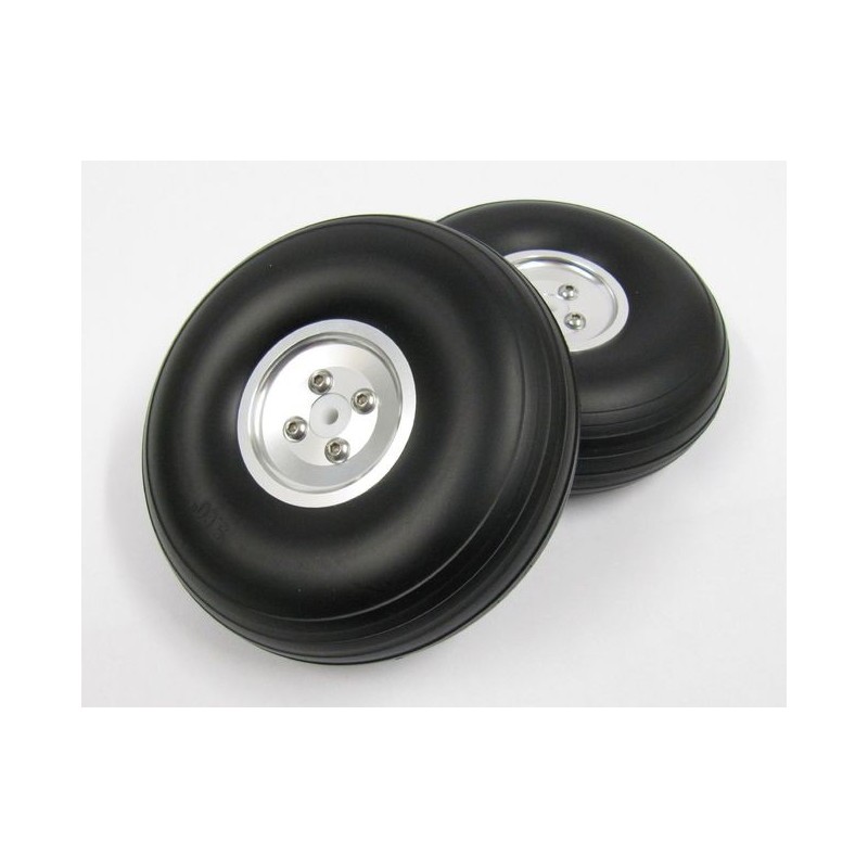 KOŁO GUMOWE 178 mm (7") ALU FELGA / 1sztuka (T-MAX 04018)