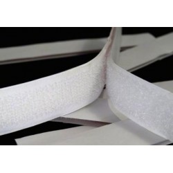 HOOK AND LOOP TAPE 20 * 500 MM WHITE SET (03001)