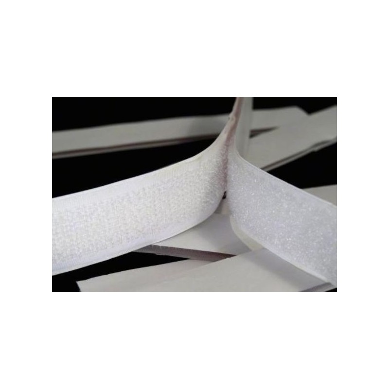 TAŚMA-RZEP 20*500 MM BIAŁY KOMPLET (03001)