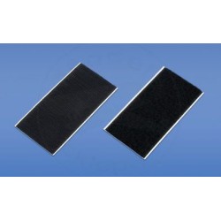 HOOK AND LOOP TAPE 40 * 80 MM BLACK (T-MAX 03001B)