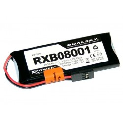 DUALSKY 3.7V/ 800MAH RXB 20C/2C DLG/HLG