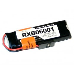 DUALSKY 3.7V/ 600MAH RXB 20C/2C DLG/HLG
