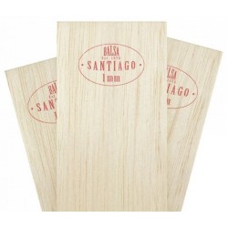 BALSA 1 * 100 * 1000mm SANTIAGO STANDARD