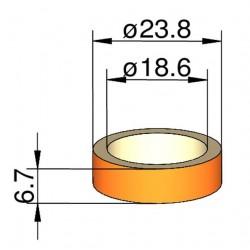 KL.GNIAZDO SILNIKA - PIERŚCIEŃ 24 MM (502424011)