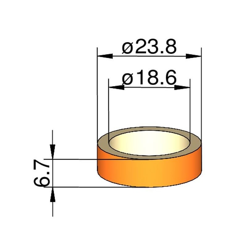 KL.GNIAZDO SILNIKA - PIERŚCIEŃ 24 MM (502424011)