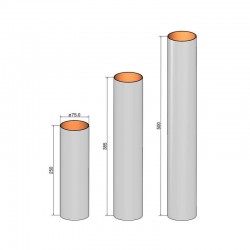 TŘÍDA TRUBKY PRO RAKETU 75 * 385 mm (207538500)