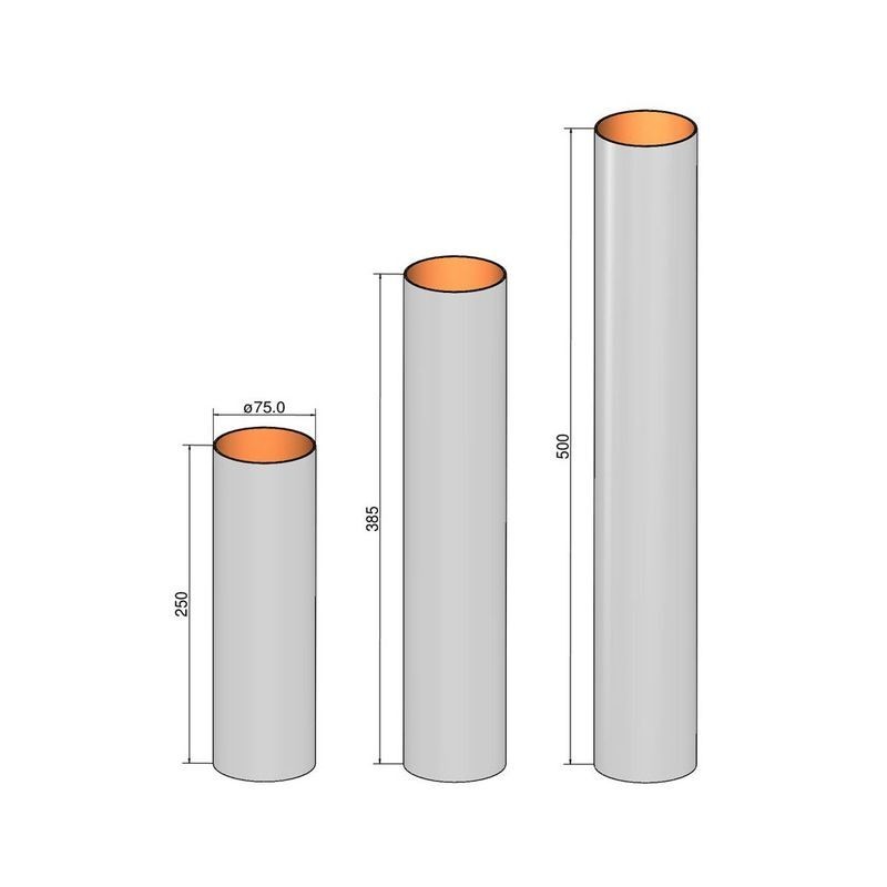 KL.RURA DO RAKIETY 75*385 MM (207538500) 