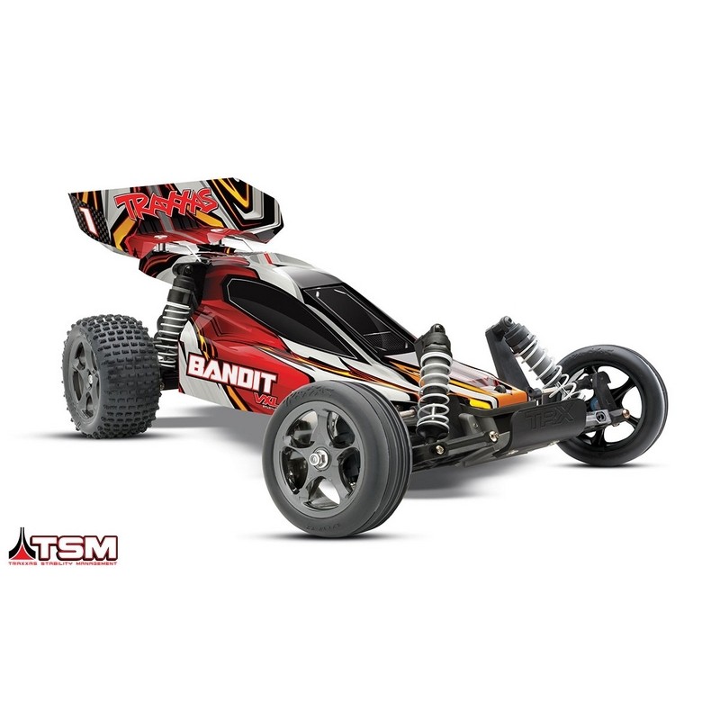 TRAXXAS BANDIT VXL TSM ZESTAW RTR Z SIL.BEZSZCZOTKOWYM (24076)