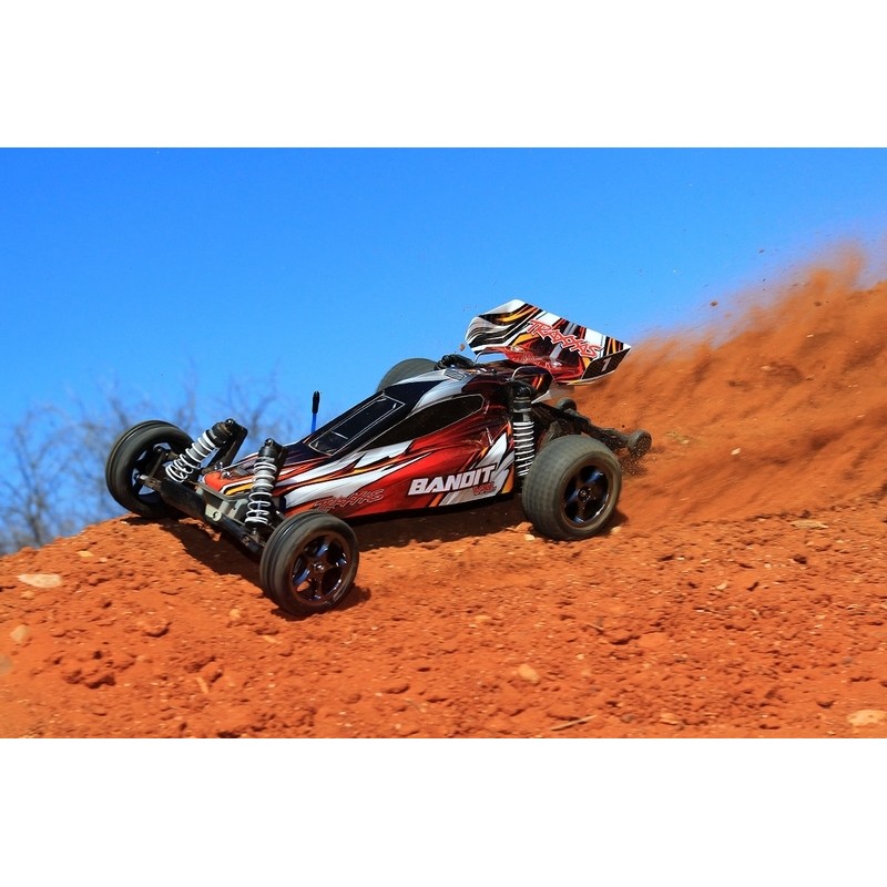 TRAXXAS BANDIT VXL TSM ZESTAW RTR Z SIL.BEZSZCZOTKOWYM (24076)