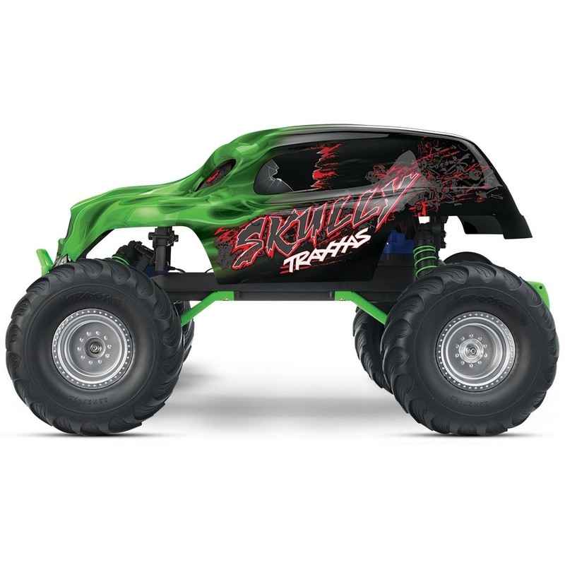 TRAXXAS SKULLY XL-5 EP 1/10 ZESTAW RTR- ZIELONY (36064G)