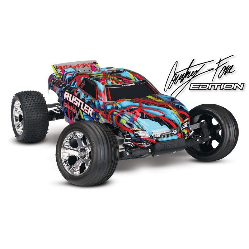 TRAXXAS R5 RUSTLER COURTNEY XL-5 1/10(37054-R)